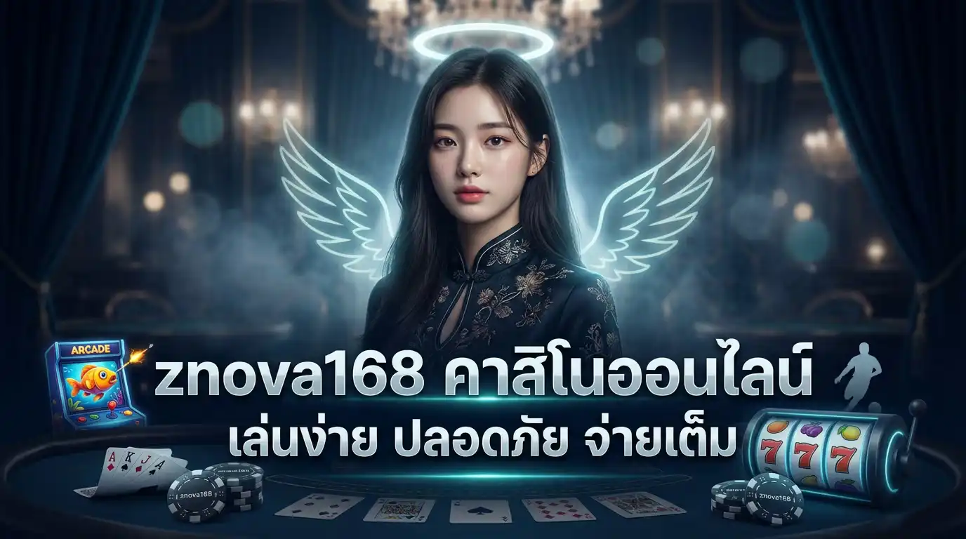 znova168 คาสิโนออนไลน์ เล่นง่าย ปลอดภัย จ่ายเต็ม
