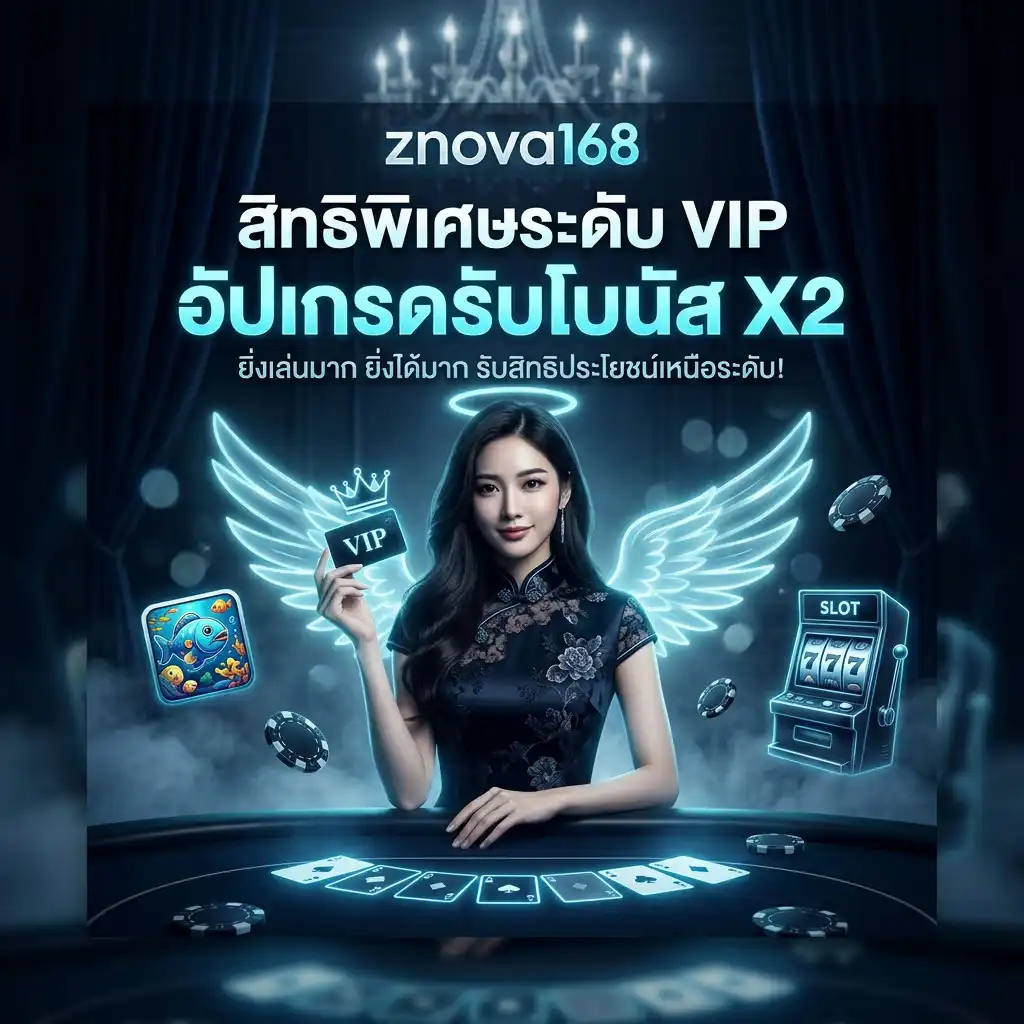 สิทธิพิเศษระดับ VIP อัพเกรดรับโบนัส x2